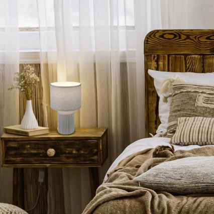 Brilo - Galda lampa INO 1xE14/10W/230V pelēka