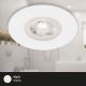 Brilo - KOMPLEKTS 4x LED Iegremdējama vannas istabas lampa LED/4,9W/230V IP44 balta