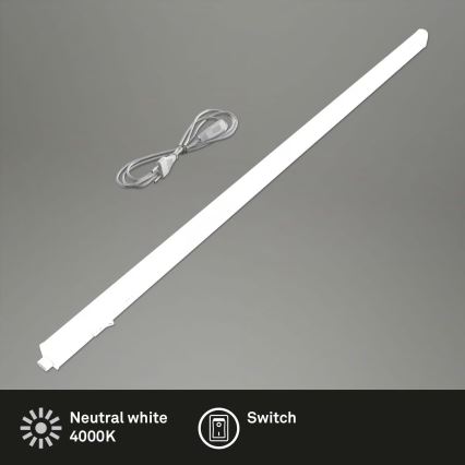 Brilo - LED apakšskapja gaismeklis LED/10W/230V 4000K 87,3 cm