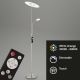 Brilo - LED Aptumšojama grīdas stāvlampa LED/29,5W/230V + LED/3,5W 3000-6000K + tālvadības pults