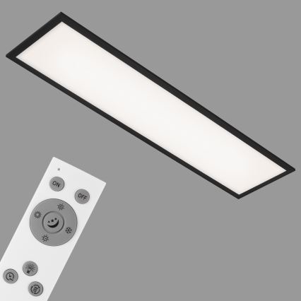 Brilo - LED Aptumšojama griestu lampa PIATTO LED/24W/230V 3000-6500K 100x25 cm + tālvadības pults