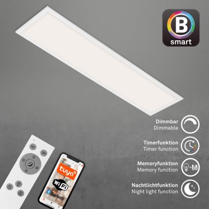 Brilo - LED Aptumšojama griestu lampa PIATTO LED/28W/230V 3000-6500K Wi-Fi Tuya + tālvadības pults