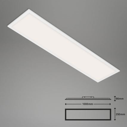 Brilo - LED Aptumšojama griestu lampa PIATTO LED/28W/230V 3000-6500K Wi-Fi Tuya + tālvadības pults