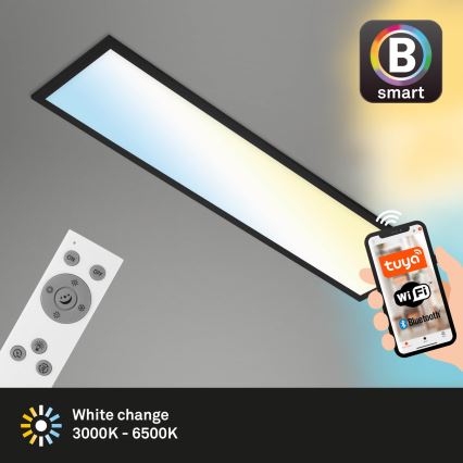 Brilo - LED Aptumšojama griestu lampa PIATTO LED/28W/230V 3000-6500K Wi-Fi Tuya + tālvadības pults