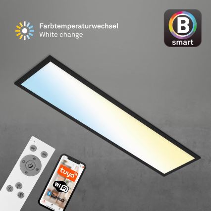 Brilo - LED Aptumšojama griestu lampa PIATTO LED/28W/230V 3000-6500K Wi-Fi Tuya + tālvadības pults