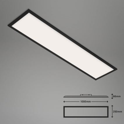 Brilo - LED Aptumšojama griestu lampa PIATTO LED/28W/230V 3000-6500K Wi-Fi Tuya + tālvadības pults