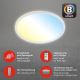 Brilo - LED Aptumšojama griestu lampa SLIM LED/22W/230V 2700-6500K Wi-Fi Tuya + tālvadības pults