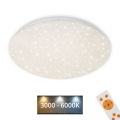 Brilo - LED Aptumšojama griestu lampa STARRY SKY LED/22W/230V 3000-6000K + tālvadības pults