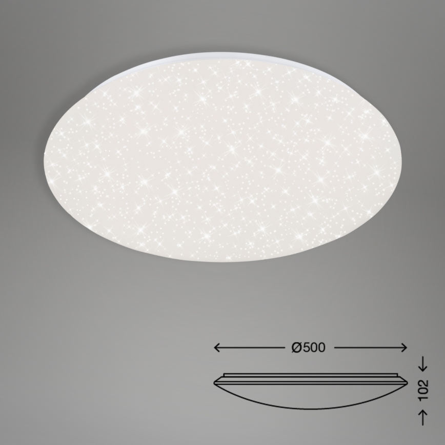Brilo - LED Aptumšojama griestu lampa STARRY SKY LED/40W/230V 3000-6000K + tālvadības pults