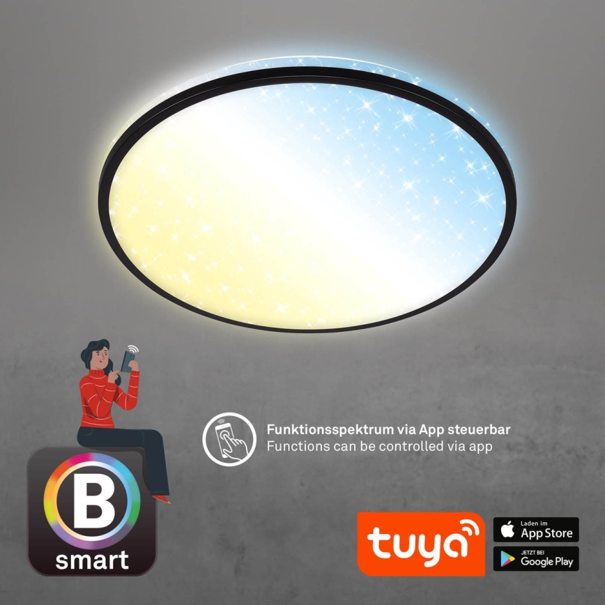 Brilo - LED Aptumšojama griestu lampa STARRY SKY LED/42W/230V 3000-6500K Wi-Fi Tuya + tālvadības pults