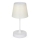 Brilo - LED Aptumšojama rechargeable āra galda lampa LED/3W/5V IP44 balta