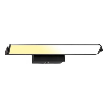 Brilo - LED Aptumšojama sienas lampa LED/18W/230V 2700-4000K melna