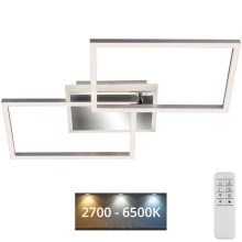Brilo - LED Aptumšojama virsapmetuma lustra FRAME 2xLED/20W/230V 2700-6500K + tālvadības pults