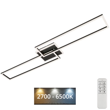 Brilo - LED Aptumšojama virsapmetuma lustra FRAME 2xLED/20W/230V 2700-6500K + tālvadības pults