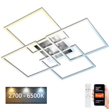 Brilo - LED Aptumšojama virsapmetuma lustra FRAME LED/50W/230V 2700-6500K Wi-Fi Tuya + tālvadības pults