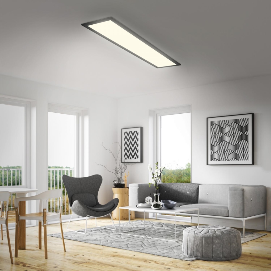 Brilo - LED Aptumšojams virsapmetuma panelis LED/24,5W/230V 3000-6500K + tālvadības pults