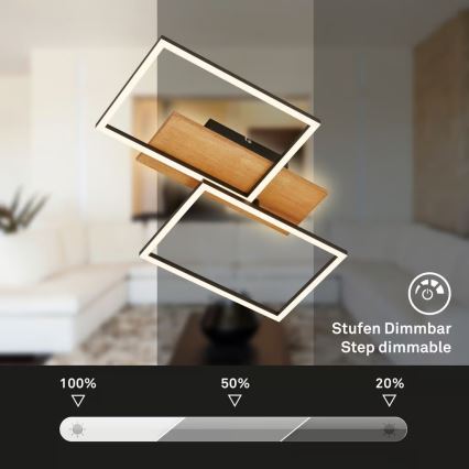 Brilo - LED dimmējams griestu gaismeklis CORNICE LED/30W/230V 3000K