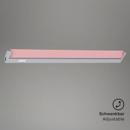 Brilo - LED gaismeklis zem skapja LED/6W/230V 2700/4000/6500K 54,5 cm sudraba