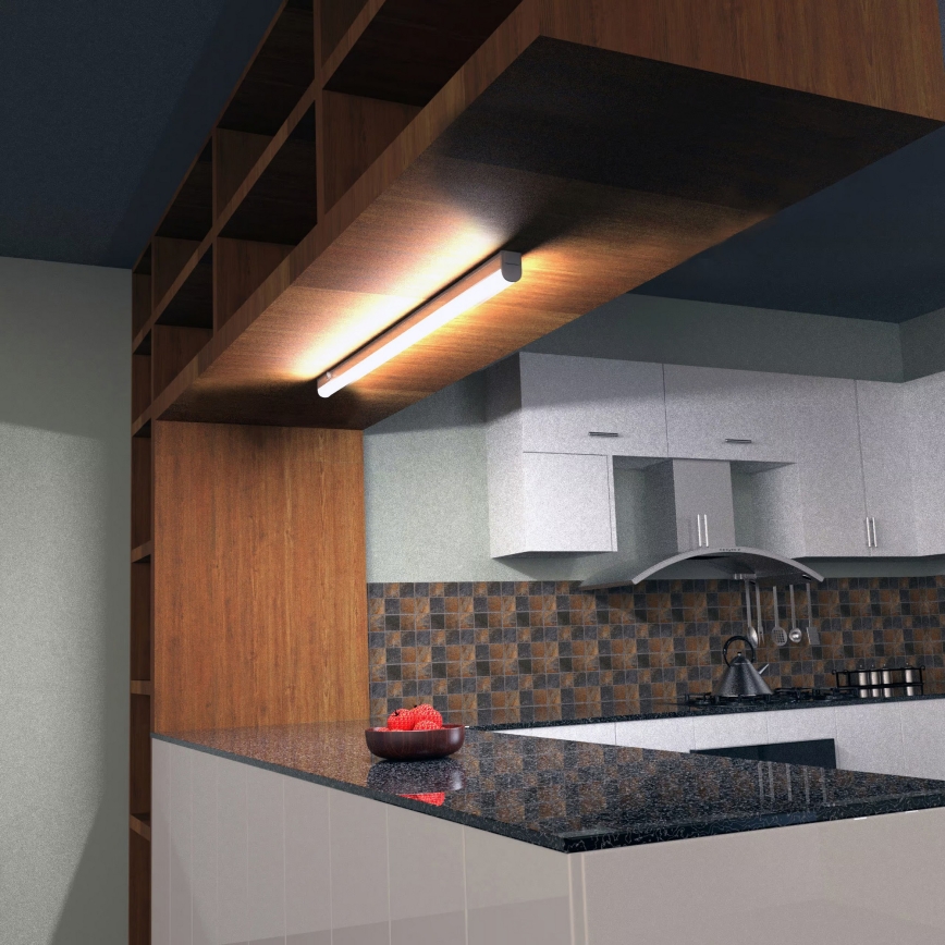 Brilo - LED gaismeklis zem skapjiem LED/8W/230V 4000K 58,5 cm