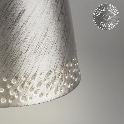 Brilo - LED regulējama, uzlādējama ar skārienvadību āra galda lampa KIKI LED/2,6W/5V IP44 2600 mAh sudraba