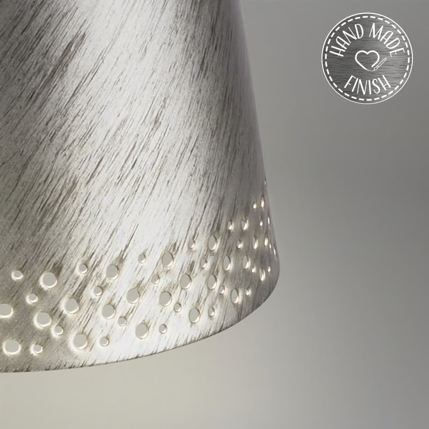 Brilo - LED regulējama, uzlādējama ar skārienvadību āra galda lampa KIKI LED/2,6W/5V IP44 2600 mAh sudraba