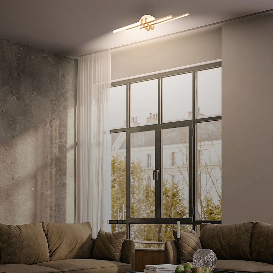 Brilo - LED griestu gaismeklis TINKA LED/21W/230V 3000K miedzētas krāsas