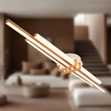 Brilo - LED griestu gaismeklis TINKA LED/30W/230V 3000K vara krāsā