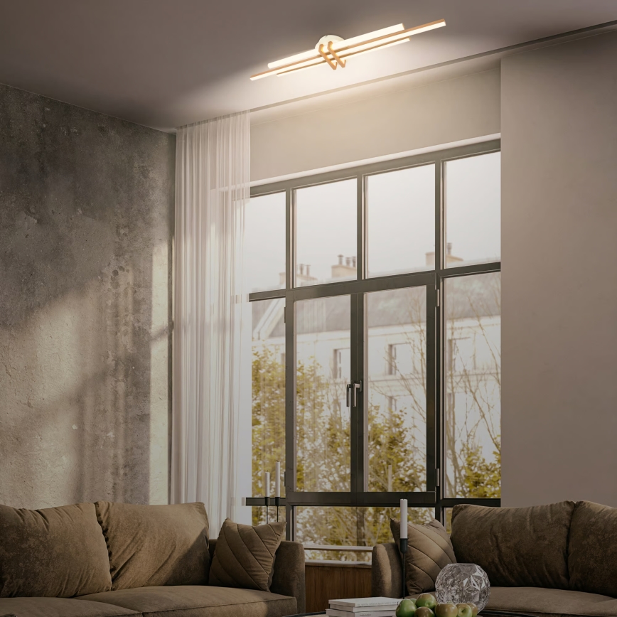 Brilo - LED griestu gaismeklis TINKA LED/30W/230V 3000K vara krāsā