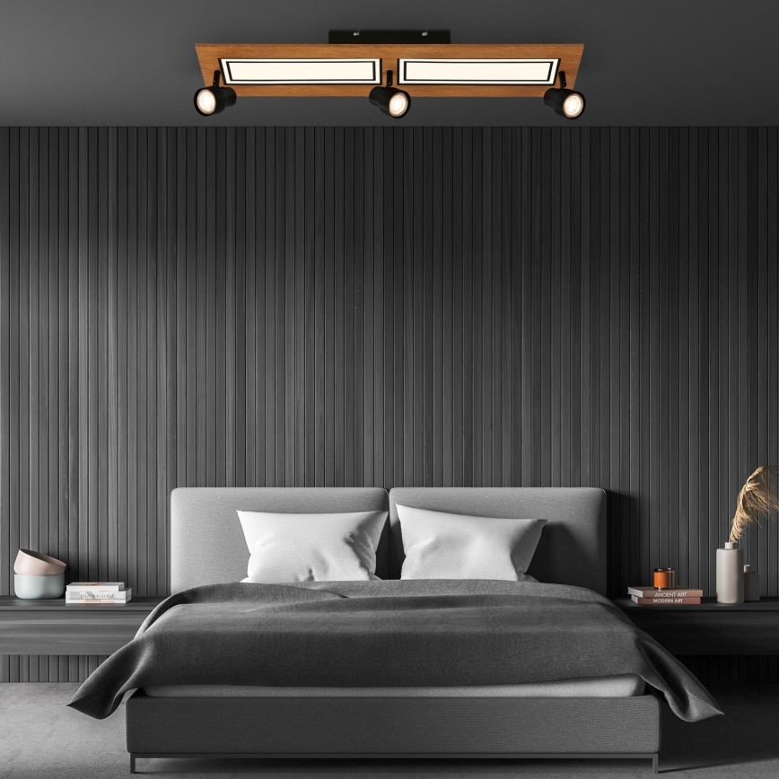 Brilo - LED Griestu lampa LED/24W/230V + 3xGU10/9W 3000K