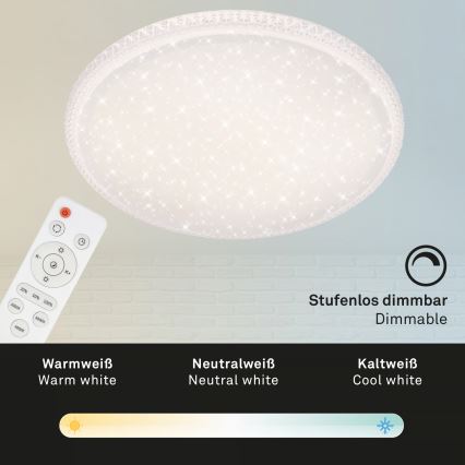 Brilo - LED griestu lampa LED/48W/230V Ø 60 cm