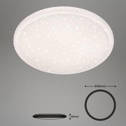 Brilo - LED griestu lampa LED/48W/230V Ø 60 cm