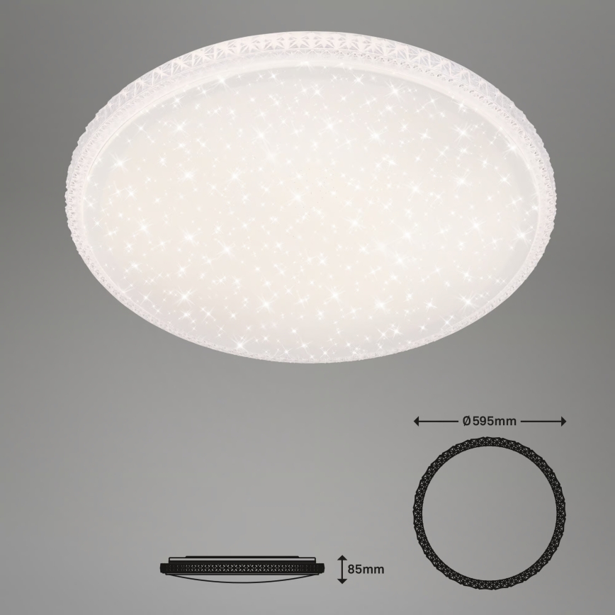 Brilo - LED griestu lampa LED/48W/230V Ø 60 cm