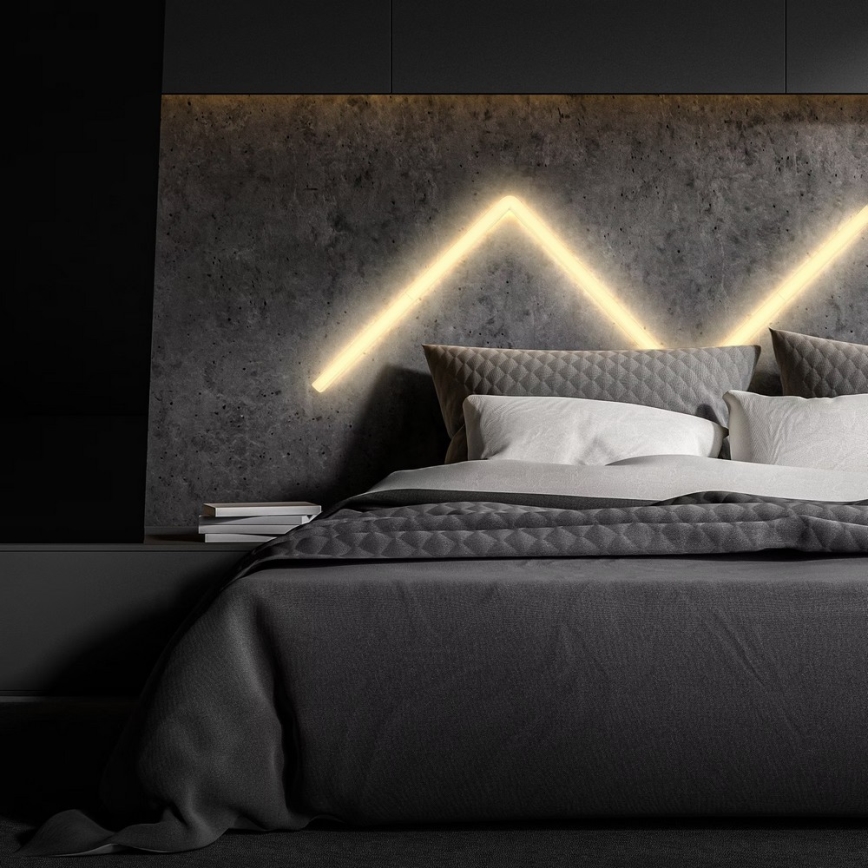Brilo - LED RGBIC Aptumšojama lampa sliede Viedā LED/24W/230V Wi-Fi Tuya