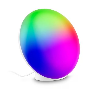 Brilo - LED RGBIC ar regulējamu spilgtumu galda lampa TARA LED/6W/230V 3000-6500K balta + tālvadības pults