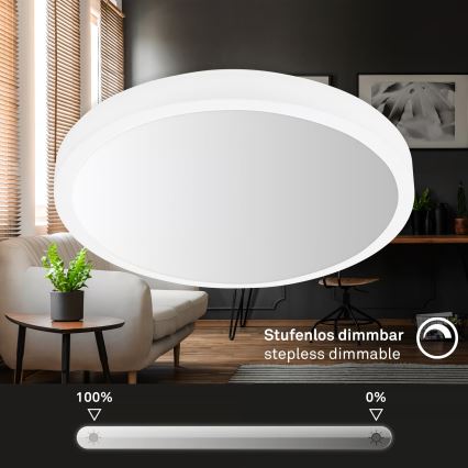 Brilo - LED RGBW aptumšojams griestu gaismeklis LED/20W/230V 2200-6500K Wi-Fi Tuya Ø 27 cm