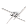 Brilo - LED Virsapmetuma lustra REY 4xLED/5W/230V spīdīgi hromēts