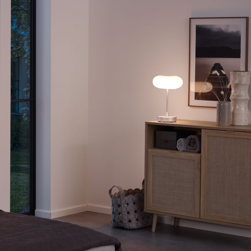 Brilo - LED dimējama āra uzlādējamā galda lampa OLANA LED/3W/5V 3300K IP44 2000 mAh