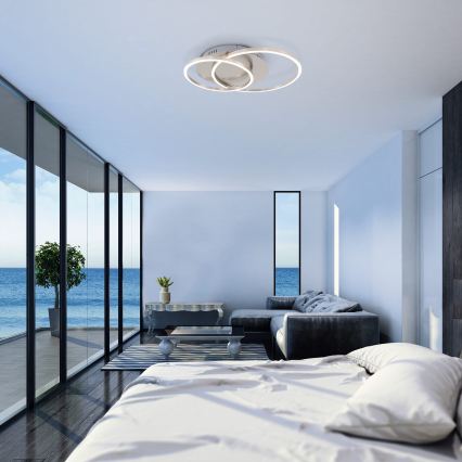 Brilo - Regulējama LED griestu lampa FRAMES LED/14W/230V + LED/22W 3000K