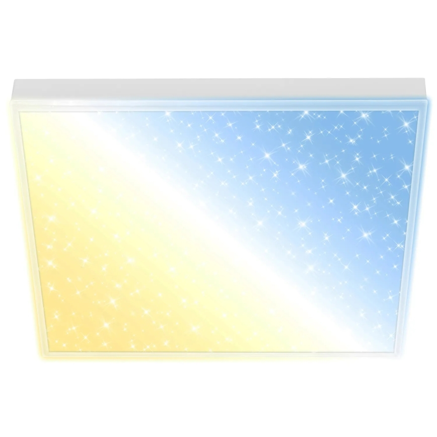 Brilo - LED dimmējams virsmas montāžas panelis LED/21W/230V 3000-6500K 38x38 cm + tālvadības pults