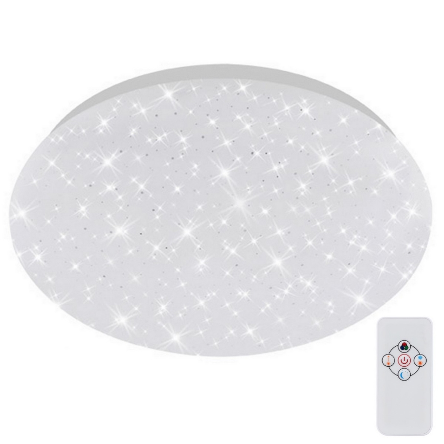 Brilo - RGBW Aptumšojama griestu lampa STARRY SKY LED/10W/230V + tālvadības pults