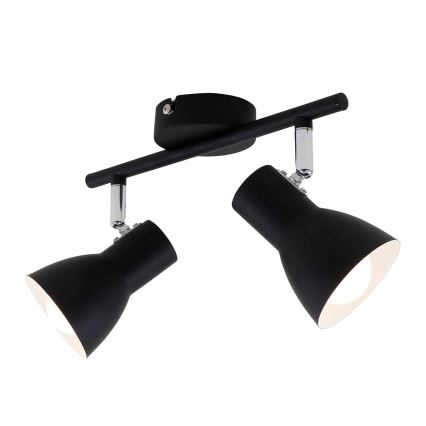 Briloner 10698890 - Starmetis 4xE14/25W/230V melna