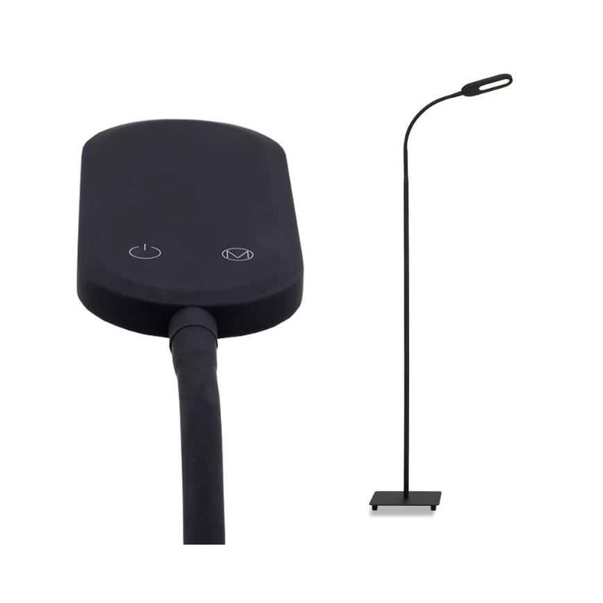 Briloner 1297-015 - LED Aptumšojama pielāgojama grīdas stāvlampa LED/6,6W/230V 3000K/4000K/6000K