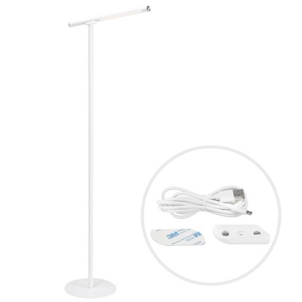 Briloner 1384-016 - LED Aptumšojama skārienvadāma grīdas stāvlampa 2in1 EVERYWHERE LED/2,3W/5V 2000 mAh