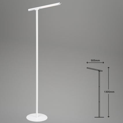 Briloner 1384-016 - LED Aptumšojama skārienvadāma grīdas stāvlampa 2in1 EVERYWHERE LED/2,3W/5V 2000 mAh