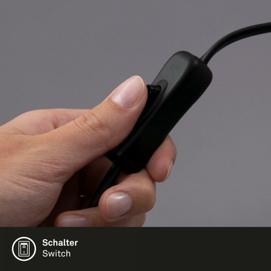 Briloner 1388-011 - LED Grīdas stāvlampa STARRY SKY LED/12W/230V brūna