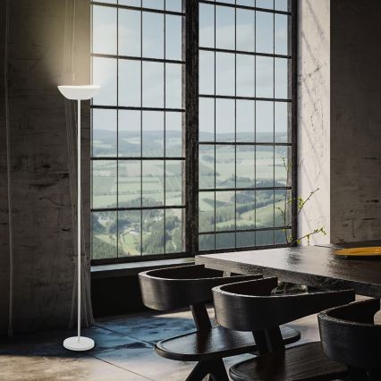 Briloner 1500016 - LED stāvlampa ar regulējamu spilgtumu ESTATE LED/8W/5V 4000 mAh balta