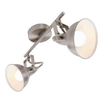 Briloner 2049-022 - Starmetis SOFT 2xE14/40W/230V matēts hroms