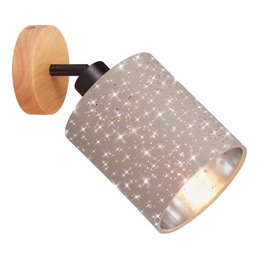 Briloner 2078-011 - Sienas starmetis SPOTLIGHT 1xE27/25W/230V bēša