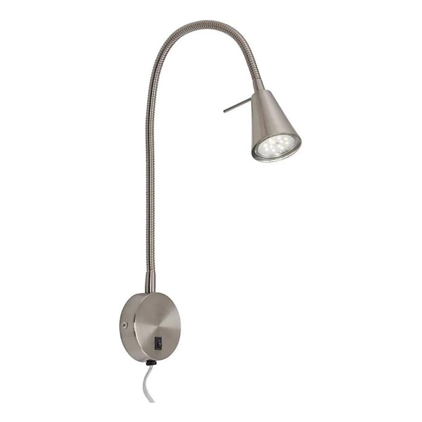 Briloner 2082-012 - LED Sienas lampa COMFORT LIGHT 1xGU10/5W/230V matēts hroms