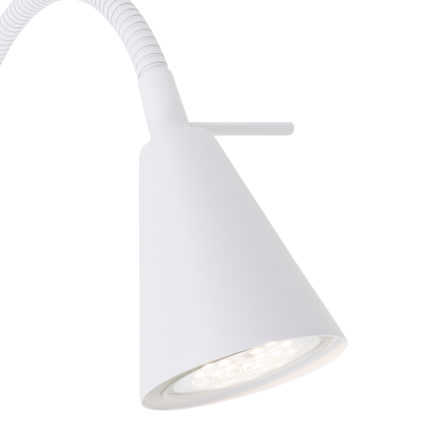 Briloner 2082-016 - LED elastīga sienas lampa COMFORT LIGHT 1xGU10/5W/230V balta